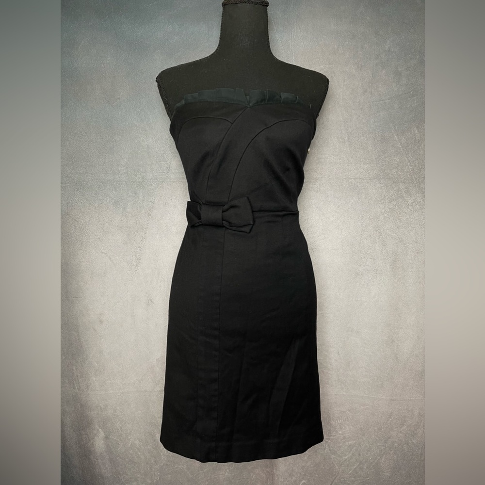 Juicy Couture Original Little Black Strapless Dress size 4
